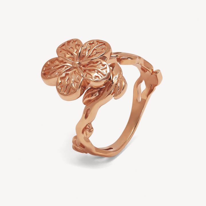Hibiscus Vine Ring